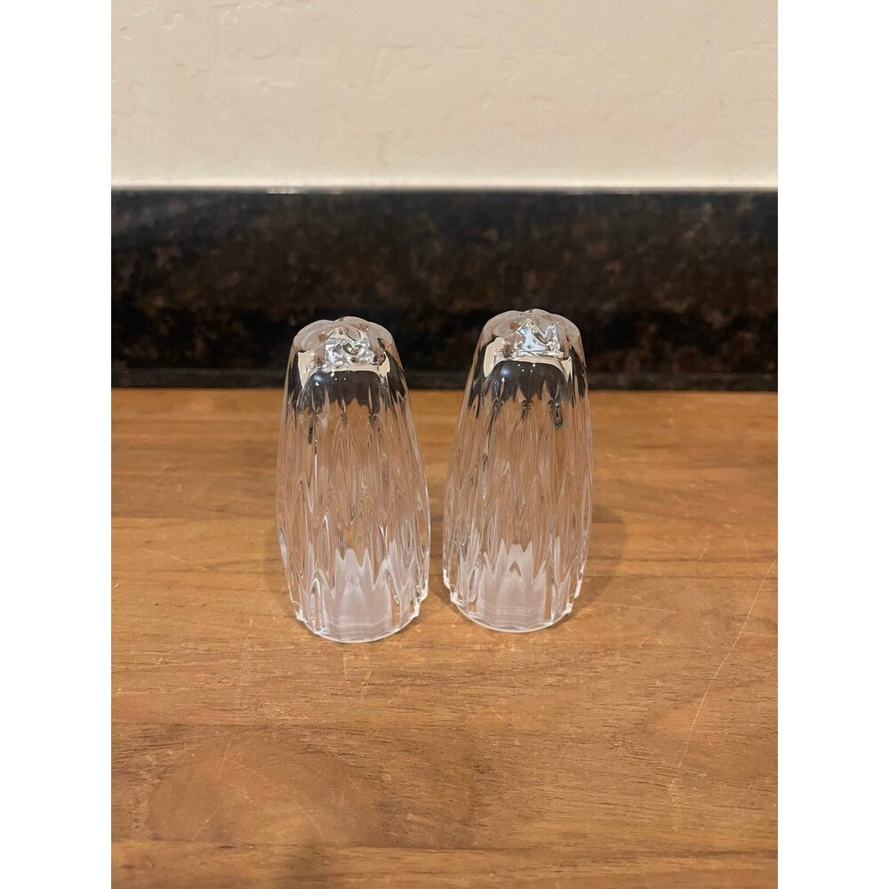 Princess House Royal Highlights Salt & Pepper Shakers